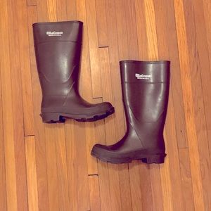 Vintage La Crosse Footwear brown rubber boots size 8.5